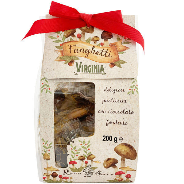 Virginia Funghetti Biscuits with Dark Chocolate | Harris Farm Online