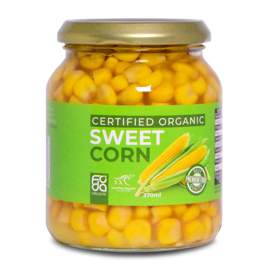 Foda Organic Sweetcorn 370ml | Harris Farm Online