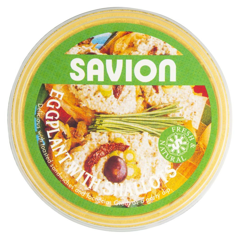 Savion Eggplant Shallots Dip 200g , Frdg1-Antipasti - HFM, Harris Farm Markets
 - 1