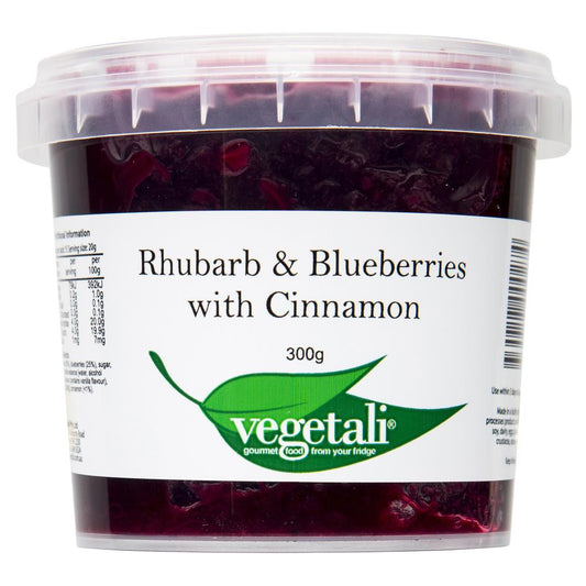 Vegetali Rhubarb Blueberries Cinnamon 300g , Frdg3-Dessert - HFM, Harris Farm Markets
 - 1