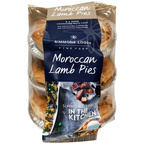 Simmone Logue Moroccan Lamb Pies 220g