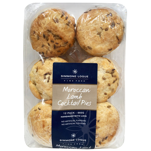 Simmone Logue Moroccan Lamb Cocktail Pies 660g