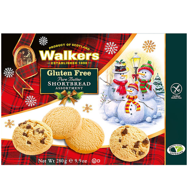Walkers Gluten Free Shortbread Assortment Festive Box | Harris Farm Online
