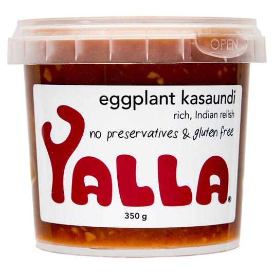 Yalla - Dips Eggplant Kasaundi  | Harris Farm Online