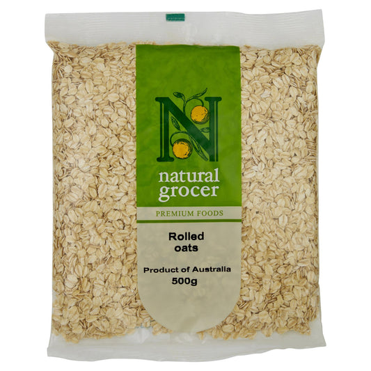 Natural Grocer Rolled Oats 500g , Grocery-Cereals - HFM, Harris Farm Markets
 - 1