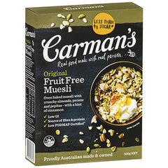 Carman's Muesli - Original Fruit Free | Harris Farm Online