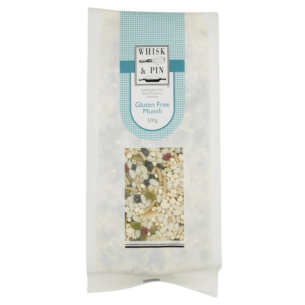 Whisk & Pin Muesli Gluten Free 500g , Grocery-Breakfast - HFM, Harris Farm Markets
 - 1