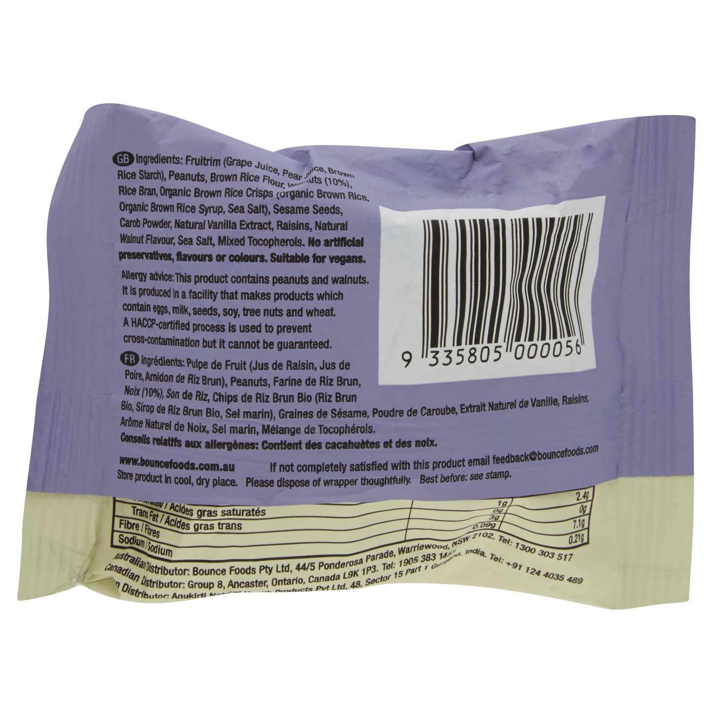 Bounce Ball Fudgie Walnut 45g , Grocery-Confection - HFM, Harris Farm Markets
 - 2