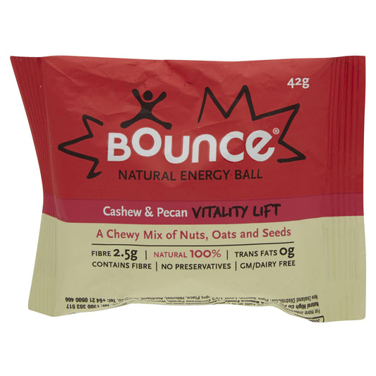 Bounce Ball Cashew Pecan 42g , Grocery-Confection - HFM, Harris Farm Markets
 - 1