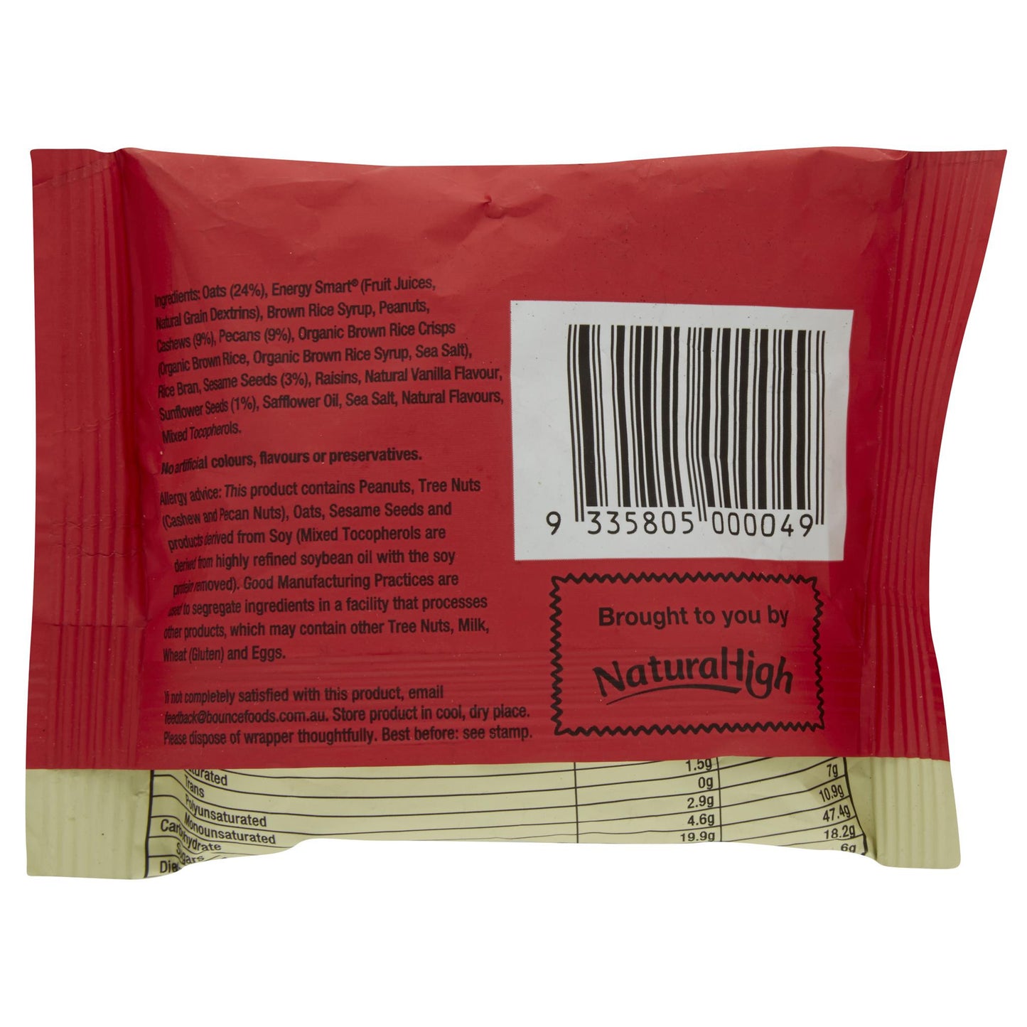 Bounce Ball Cashew Pecan 42g , Grocery-Confection - HFM, Harris Farm Markets
 - 2