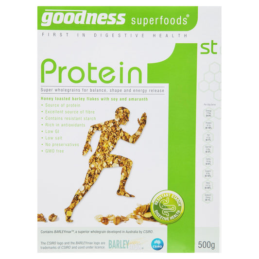 Goodness Protein Cereal 500g , Grocery-Cereals - HFM, Harris Farm Markets
 - 1