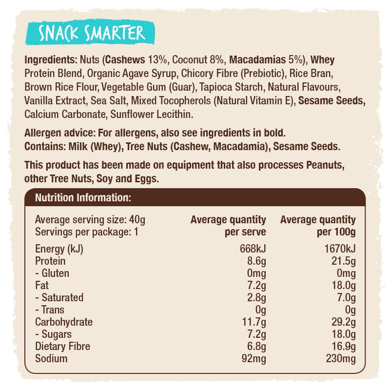 Bounce Natural Energy Ball Coconut Macadamia | Harris Farm Online