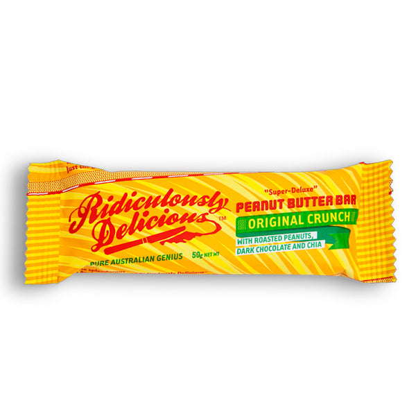Ridiculously Delicious Peanut Butter Bar Original Crunch | Harris Farm Online