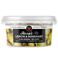 Roza's Gourmet - Colossal Olives - Lemon & Rosemary | Harris Farm Online