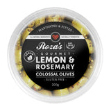 Roza's Gourmet - Colossal Olives - Lemon & Rosemary | Harris Farm Online