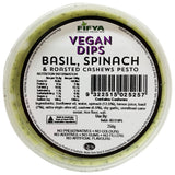 Fifya Vegan Dips Basil, Spinach and Roasted Cashews Pesto 250g