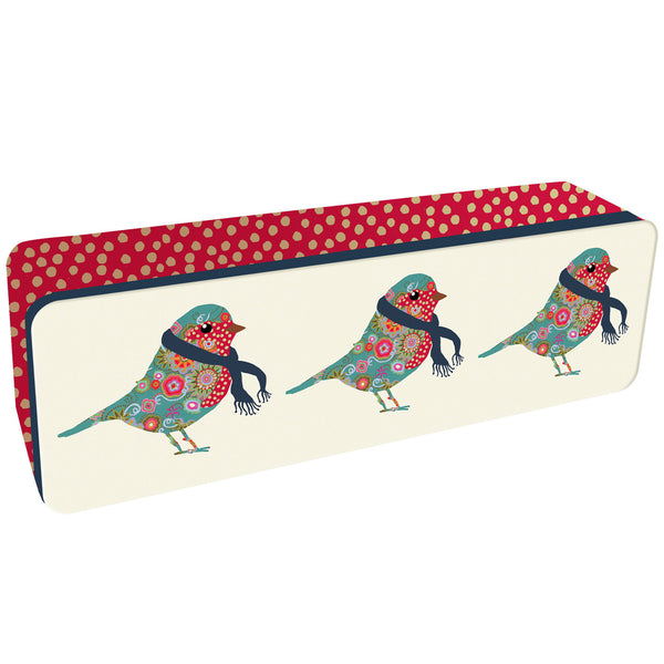Grandma Wild Clotted Cream Shortbread Biscuits Embossed Patchwork Robin Tin | Harris Farm Online