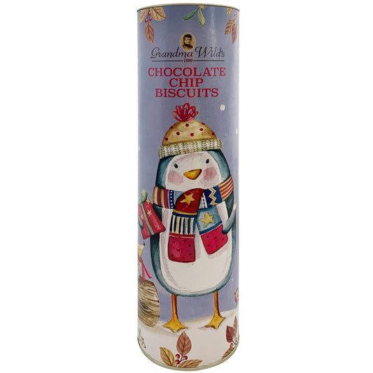 Grandma Wild Chocolate Chip Biscuits Penguin Tube | Harris Farm Online