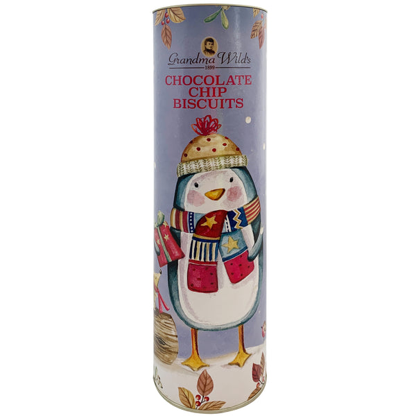 Grandma Wild Chocolate Chip Biscuits Penguin Tube | Harris Farm Online