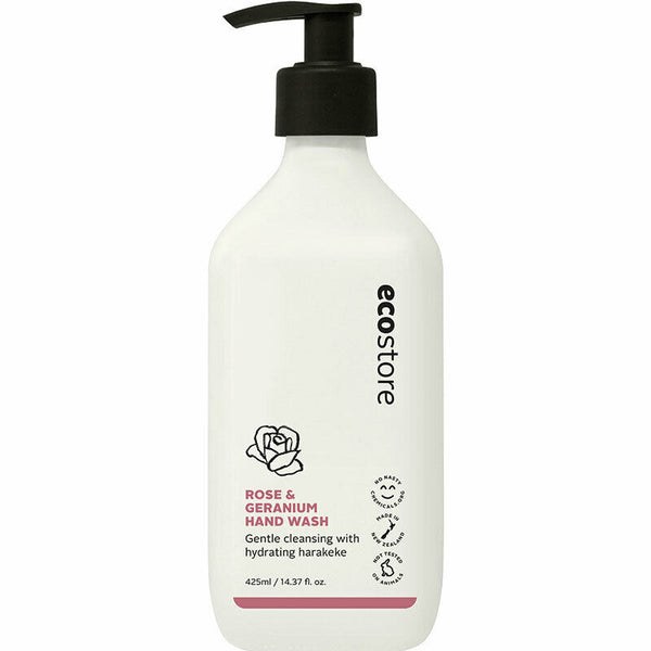 Ecostore - Handwash Pump - Rose & Geranium | Harris Farm Online