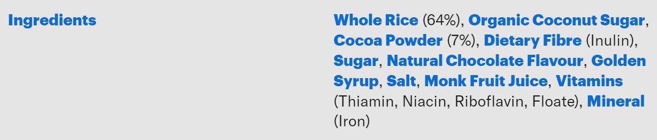 Blue Frog Coco Munch 375g
