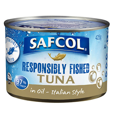 Safcol Tuna In Oil Italian Style 425g