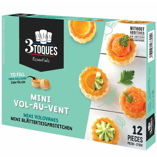 3 Toques Mini Vol Au Vent Round | Harris Farm Online