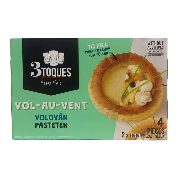 3 Toques Vol-Au-Vent Round 106g