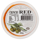 Olive Branch Crunchy Red Dip 200g , Frdg1-Antipasti - HFM, Harris Farm Markets
 - 1