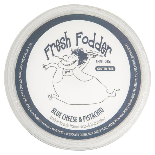 Fresh Fodder Blue Cheese Pistachio 200g , Frdg1-Antipasti - HFM, Harris Farm Markets
 - 1
