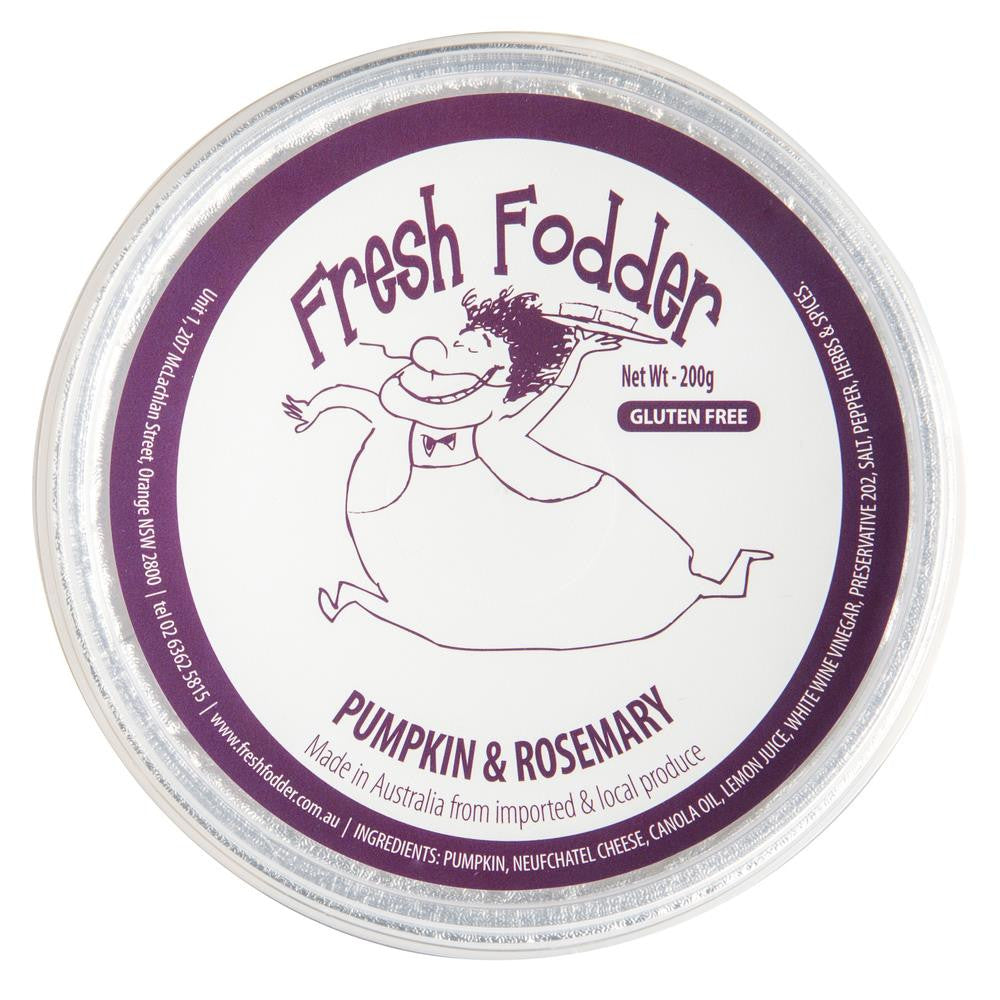 Fresh Fodder Pumpkin Rosemary 200g , Frdg1-Antipasti - HFM, Harris Farm Markets
 - 1