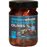 Foda Organic Whole Kalamata Olives | Harris Farm Online