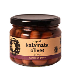 Mount Zero Olives Organic Kalamata Olives 300g | Harris Farm Online