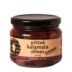 Mount Zero Olives Organic Pitted Kalamata Olives 300g | Harris Farm Online