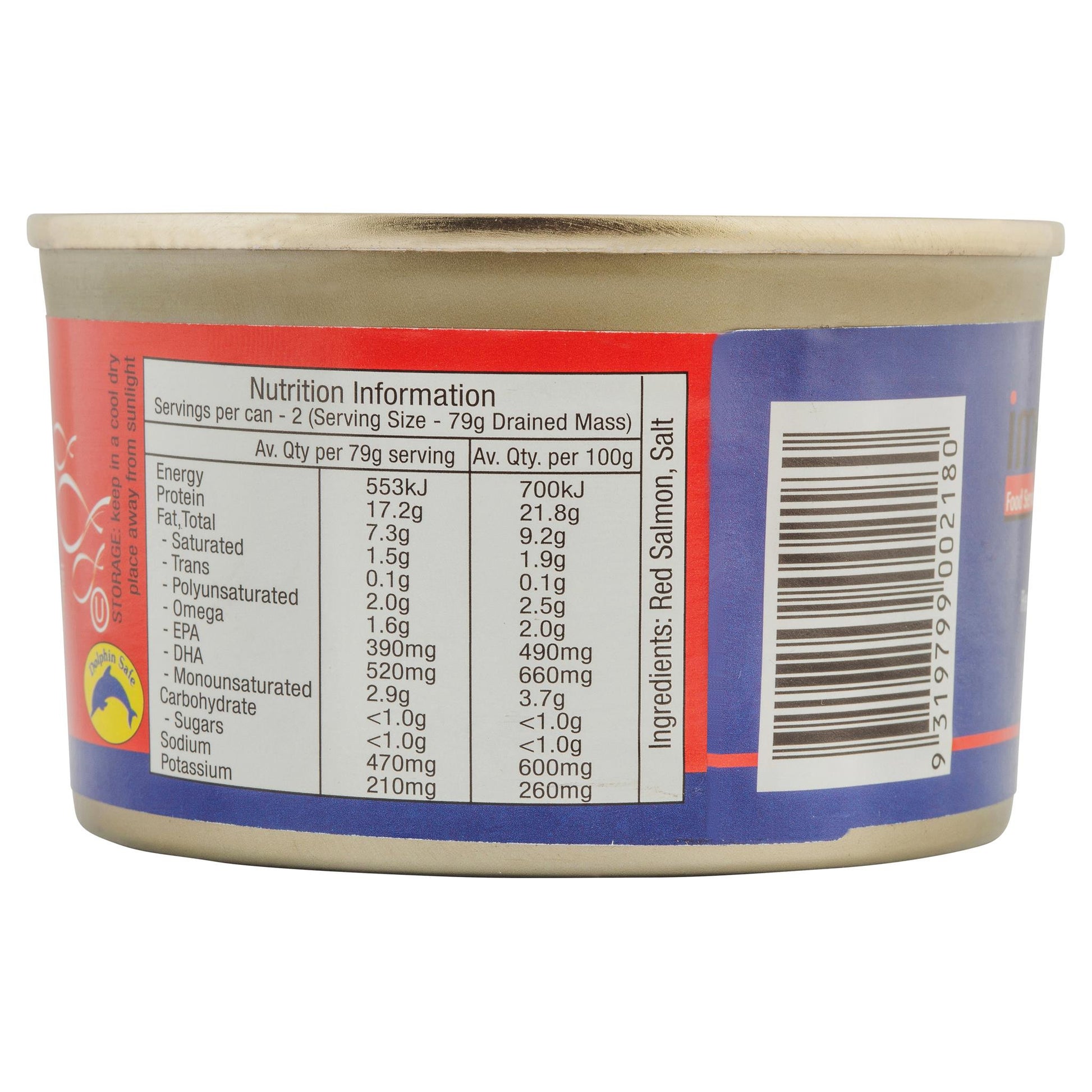 Ocean Delight Red Salmon 212g , Grocery-Seafood - HFM, Harris Farm Markets
 - 2