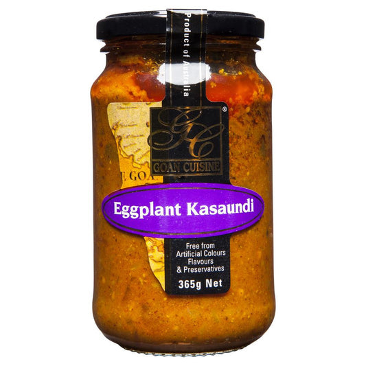 Goan Cuisine Eggplant Kasaundi 365g , Grocery-Cooking - HFM, Harris Farm Markets
 - 1