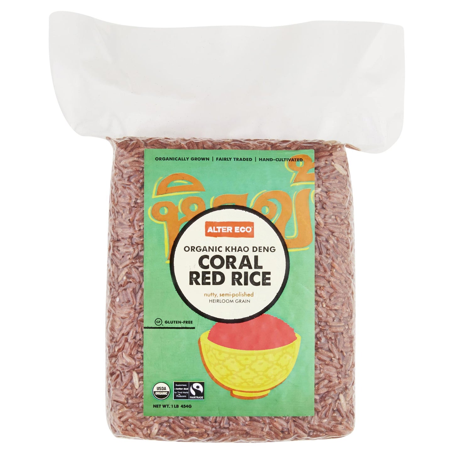 Alter Eco Coral Rice 453g , Grocery-Quinoa/Noodle - HFM, Harris Farm Markets
 - 1