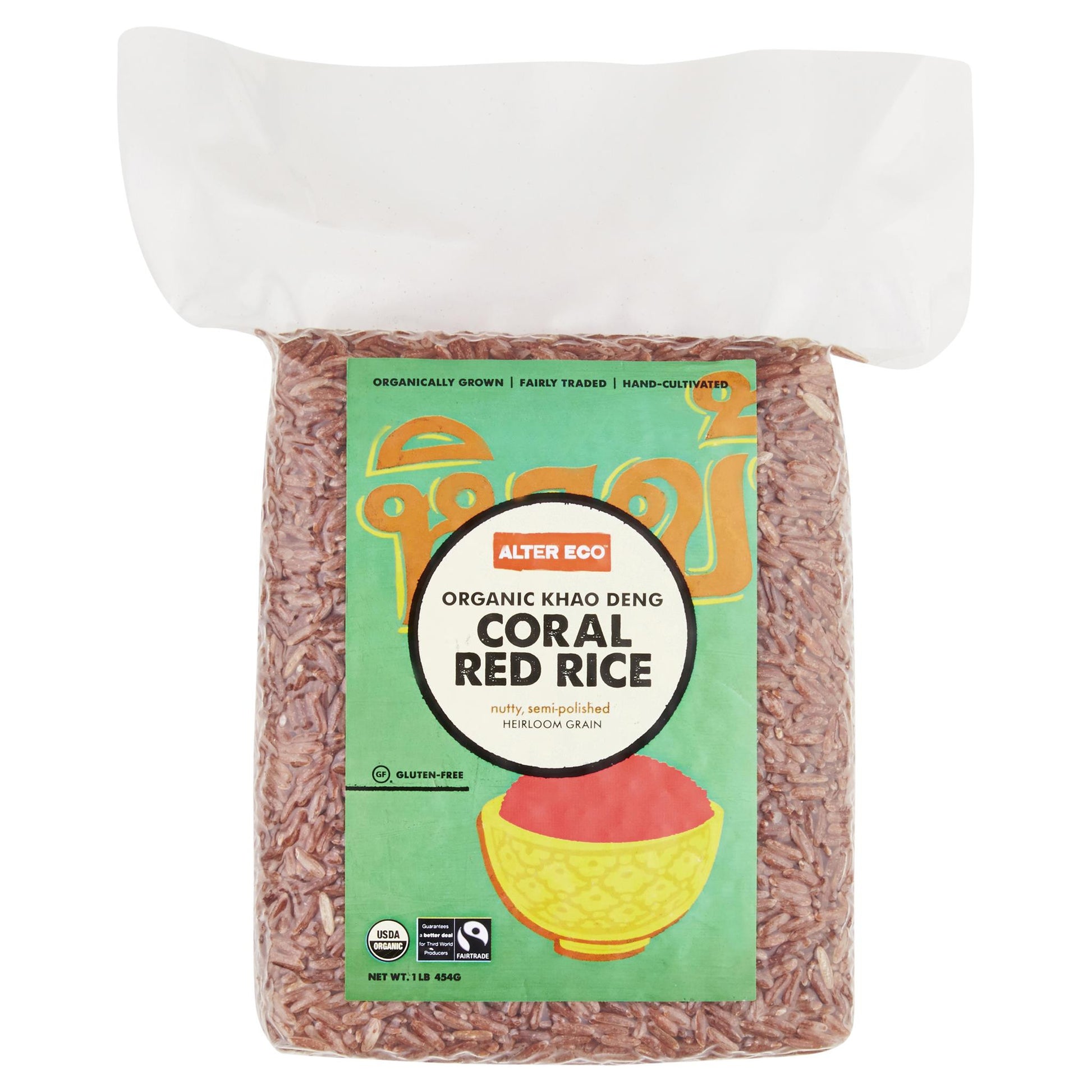 Alter Eco Coral Rice 453g , Grocery-Quinoa/Noodle - HFM, Harris Farm Markets
 - 1