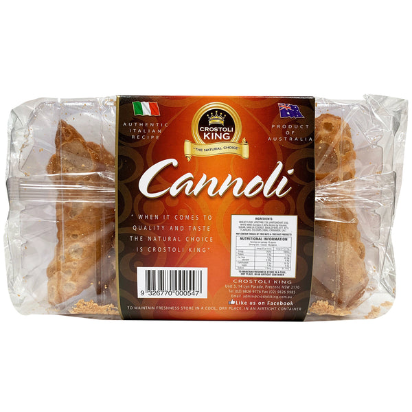 Crostoli King Cannoli Shells x10 150g