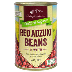 Chef's Choice - Organic Red Adzuki Beans - In Water | Harris Farm Online