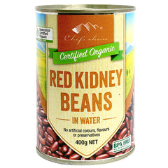 Chef's Choice Organic Red Kidney Beans In Water | Harris Farm Online