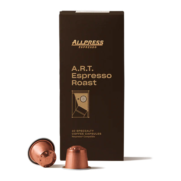 Allpress Espresso Capsules A.R.T. Espresso Roast Nespresso Compatible x10 54g | Harris Farm Online