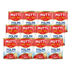 Mutti Polpa Finely Chopped Tomatoes 12 x 400g