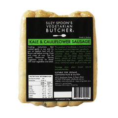 Suzy Spoons - Vegetable Sausages - Kale & Cauliflower | Harris Farm Online