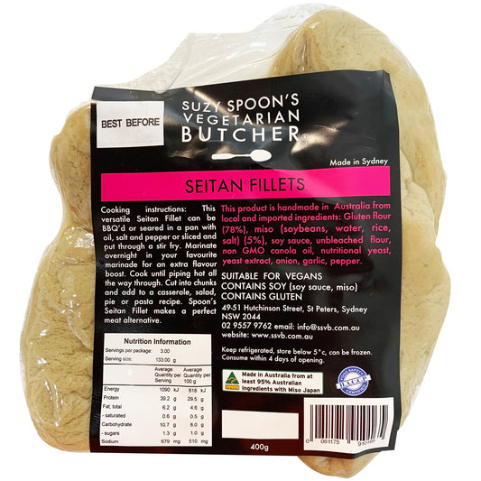 Suzy Spoons - Seitan Fillets | Harris Farm Online