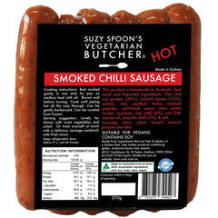 Suzy Spoon's Smoked Chilli Sausages | Harris Farm Online