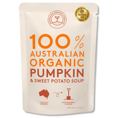 Australian Organic Food Co Pumpkin and Sweet Potato Organic Soup 330g