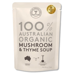 Australian Organic Food Co Mushroom and Thyme Organic Soup 330g