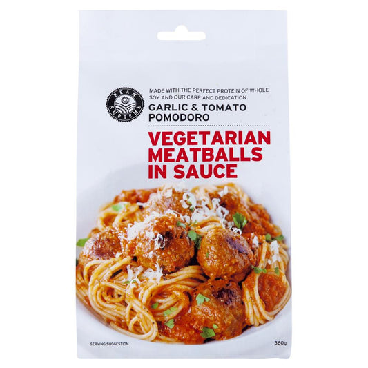 Bean Supreme Vegetarian Meatballs Sauce 360g , Frdg3-Meals - HFM, Harris Farm Markets
 - 1