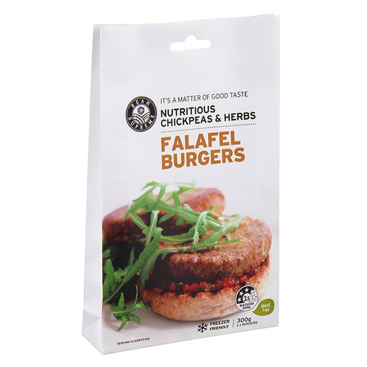 Bean Supreme - Falafel Burgers - Chickpeas & Herbs (3 burgers, 300g)